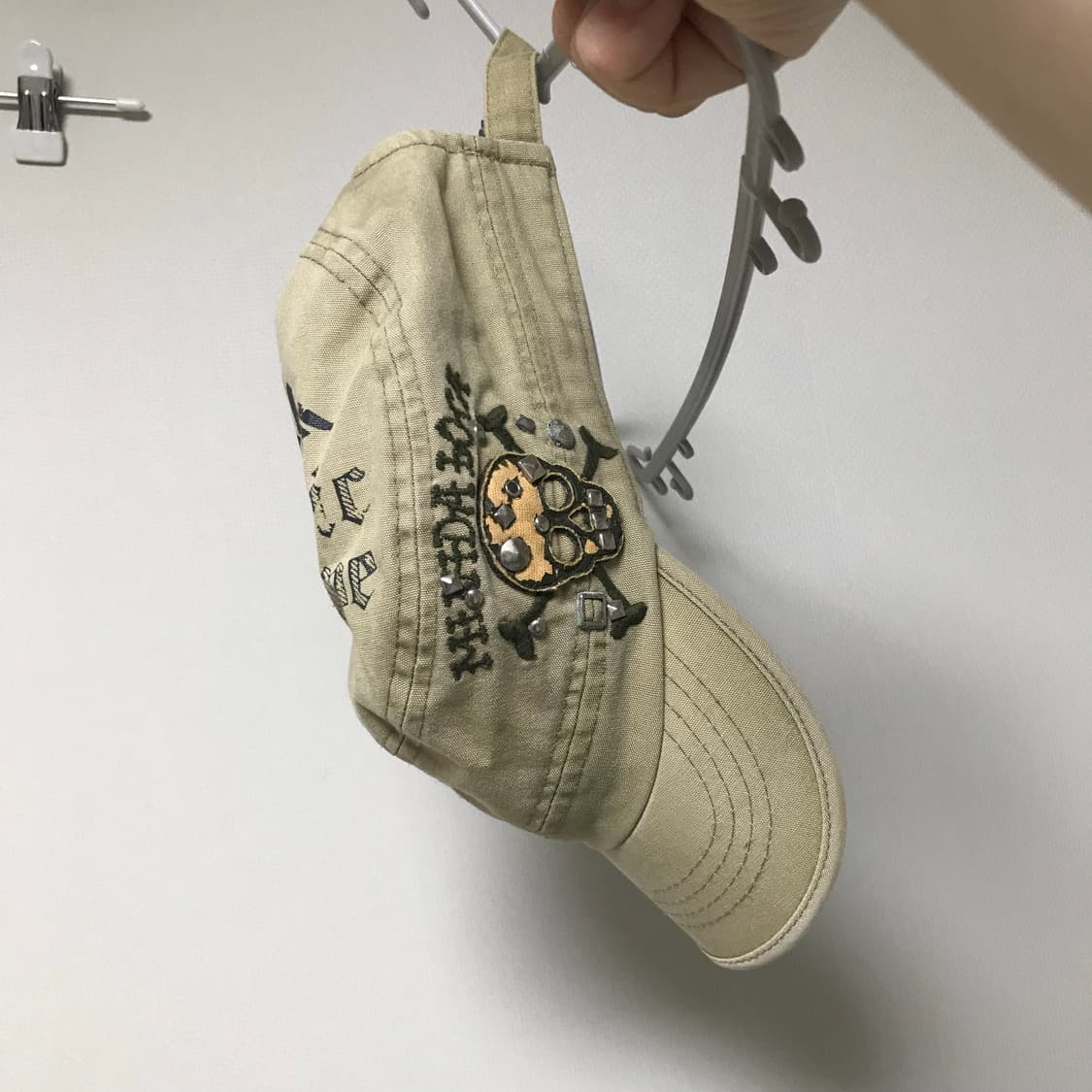 skull lettering cap 상품이미지4