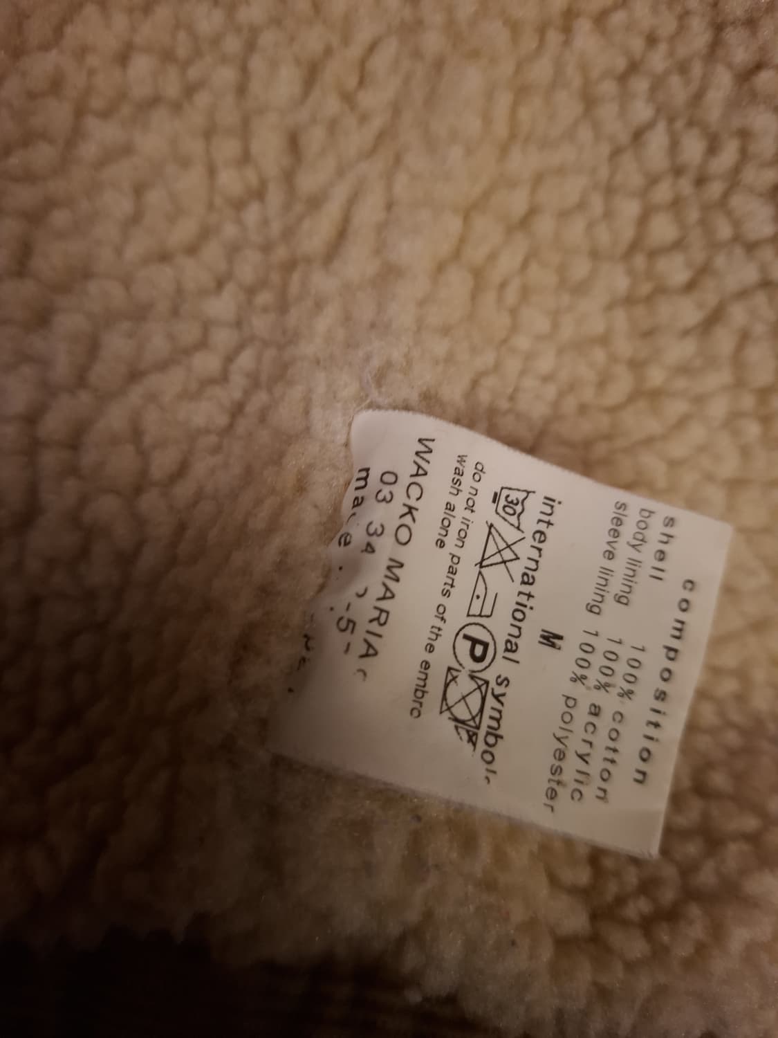 오리지날 일본판 와코마리아 우먼 코듀로이 트러커자켓 상품이미지7