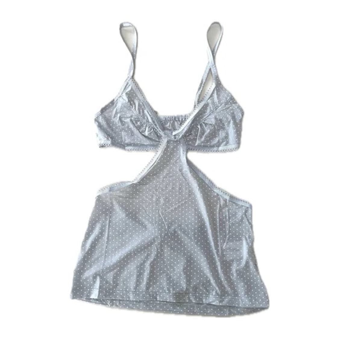 fa.er.ie pin dot lingerie camisole grey 상품이미지1