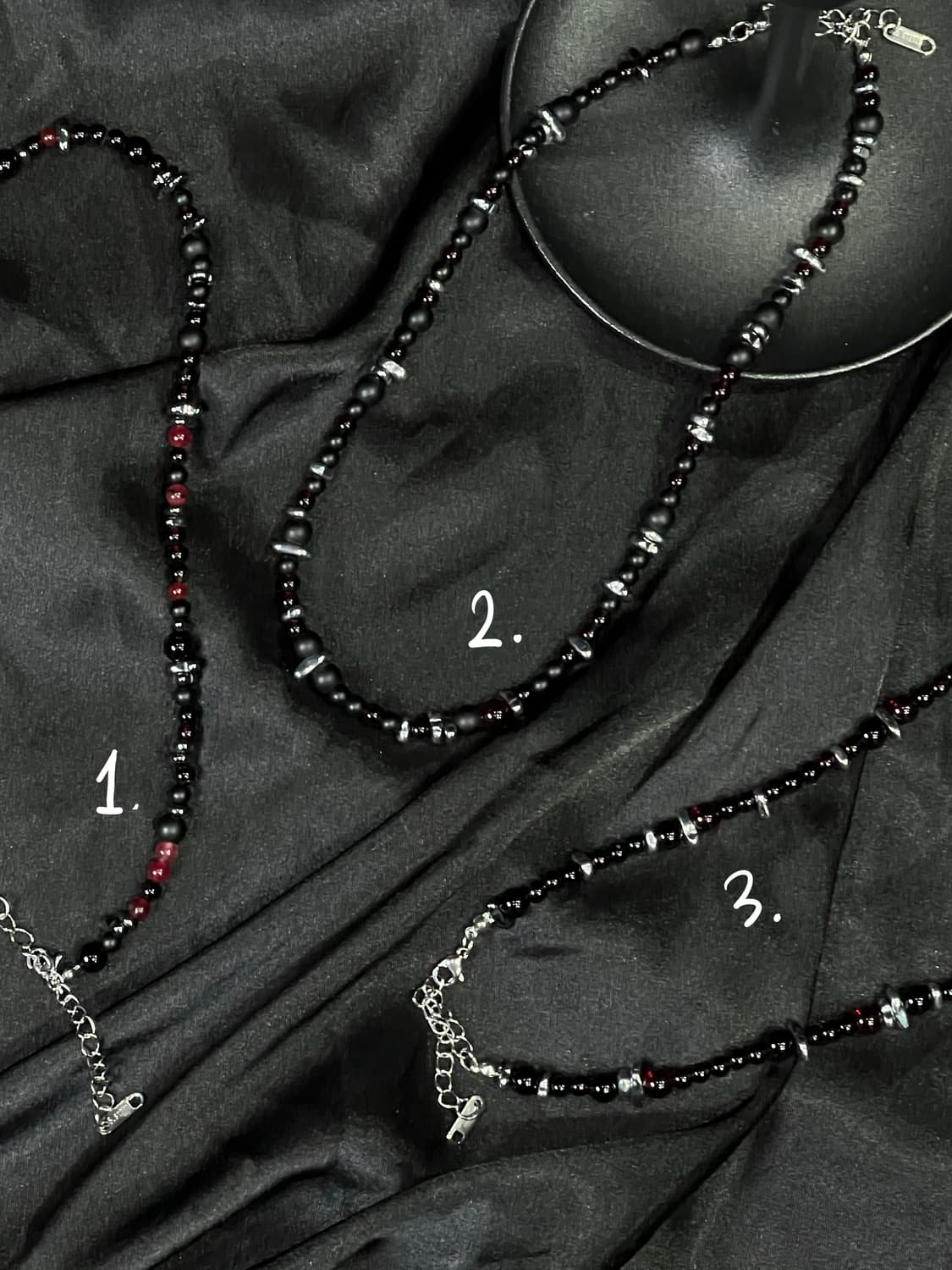 TAMOON GARNET NECKLACE 상품이미지2