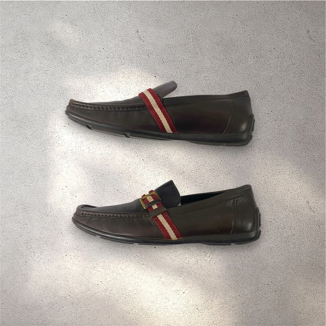 [260] Bally 발리 남성 로퍼 브라운 레더 (No.551) 상품이미지4