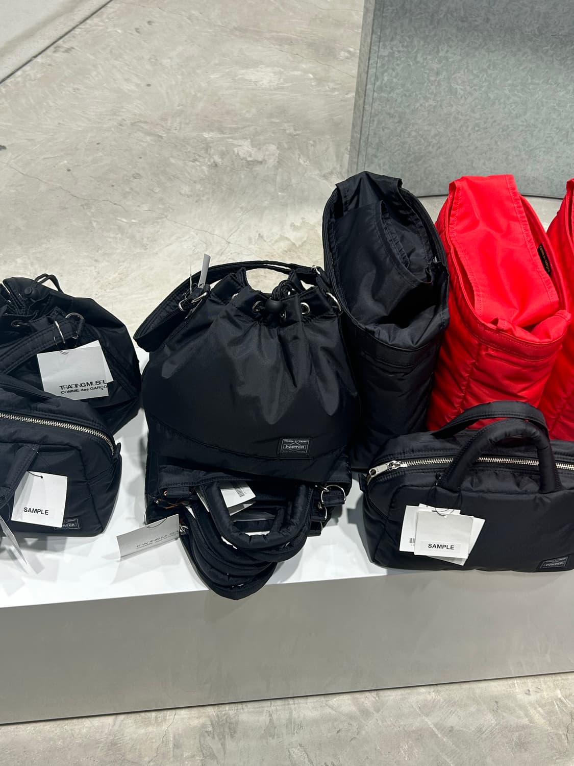 포터 poter 요시다 포터 꼼데가르송 복조리백 상품이미지1