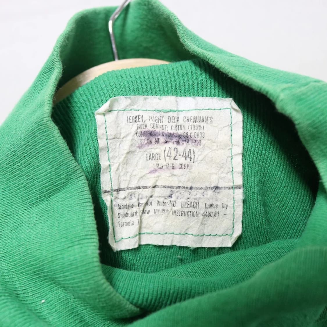 80'S U.S NAVY DECK CREWMAN 폴라티셔츠 60212 상품이미지7