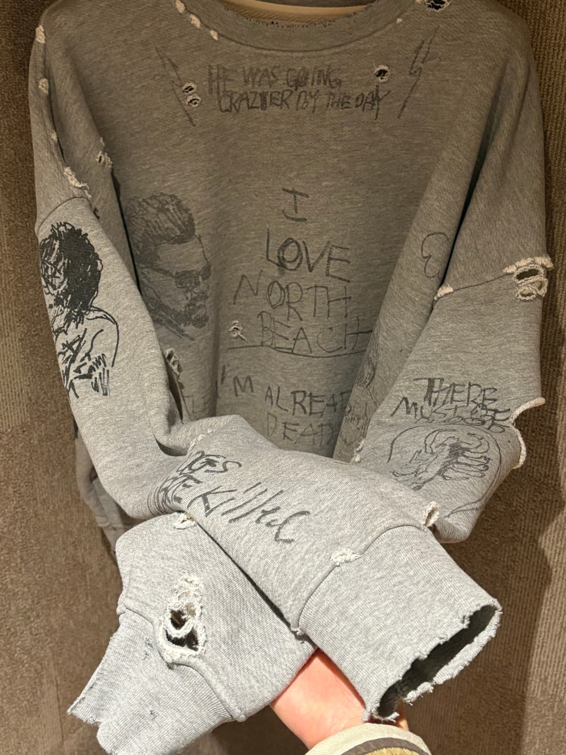 팔리할리우드 play 스웻 그레이 상품이미지3