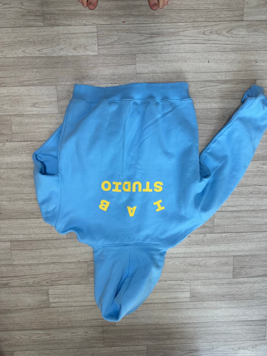 아이앱 스튜디오 후드 스카이 블루 레몬 상품이미지4