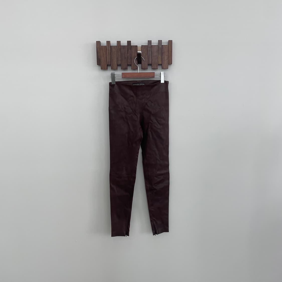 13fw 발렌시아가 레더 슬램 팬츠 상품이미지1