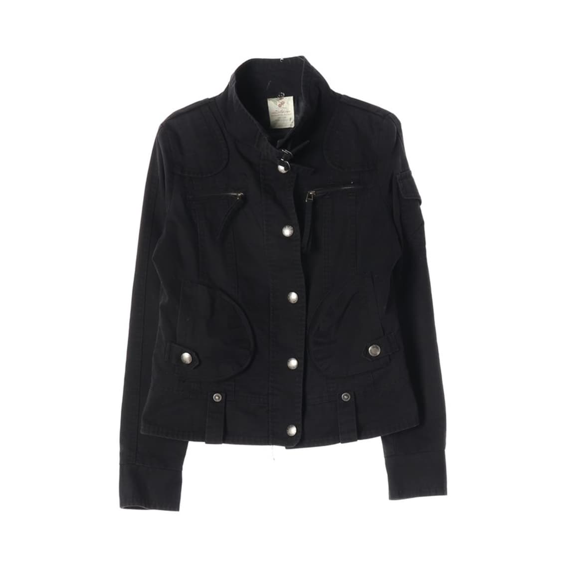 SHINE 블랙 포켓 유틸리티 자켓 F 상품이미지1