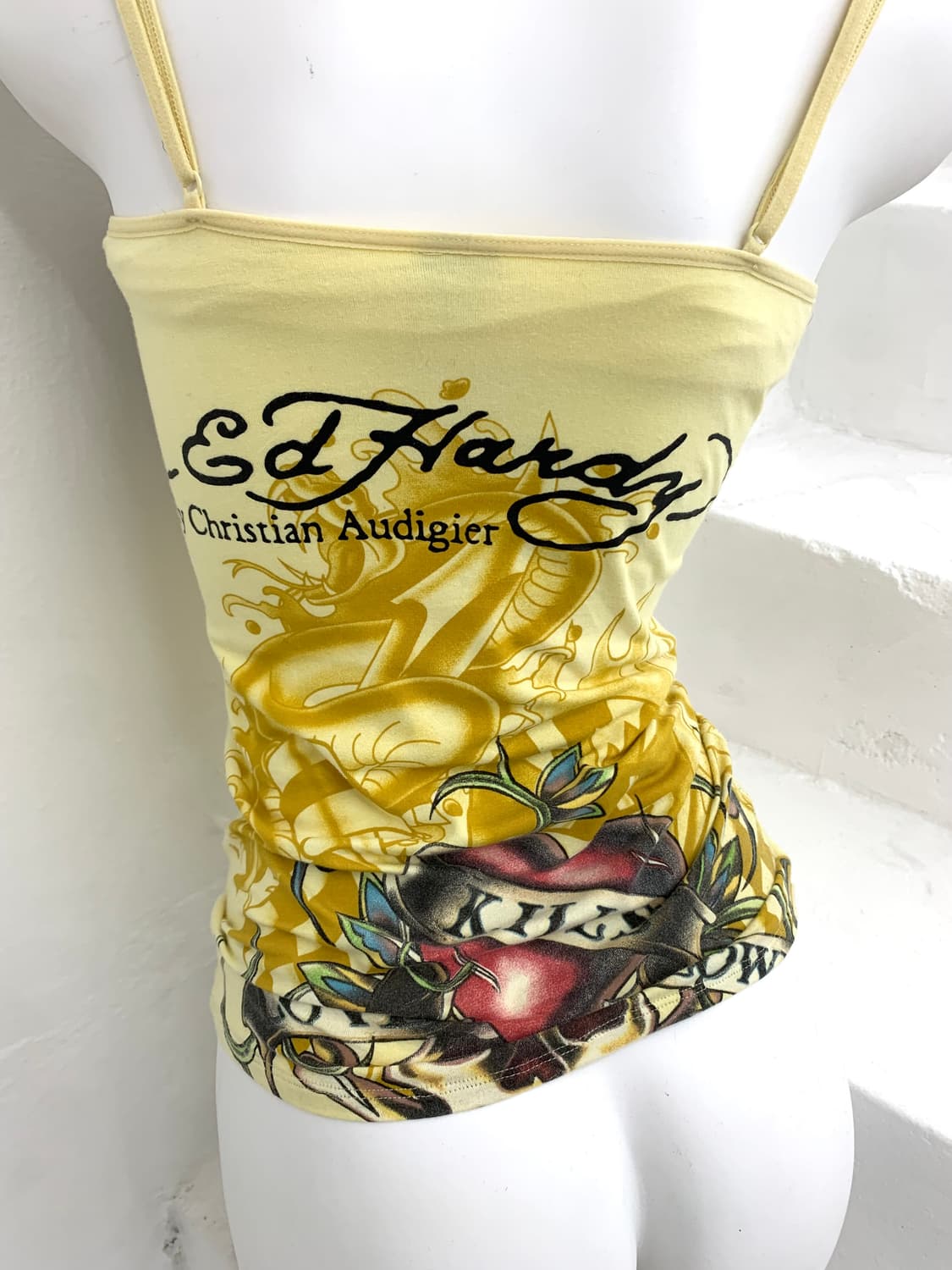 Ed hardy skull logo y2k sleeveless  상품이미지7