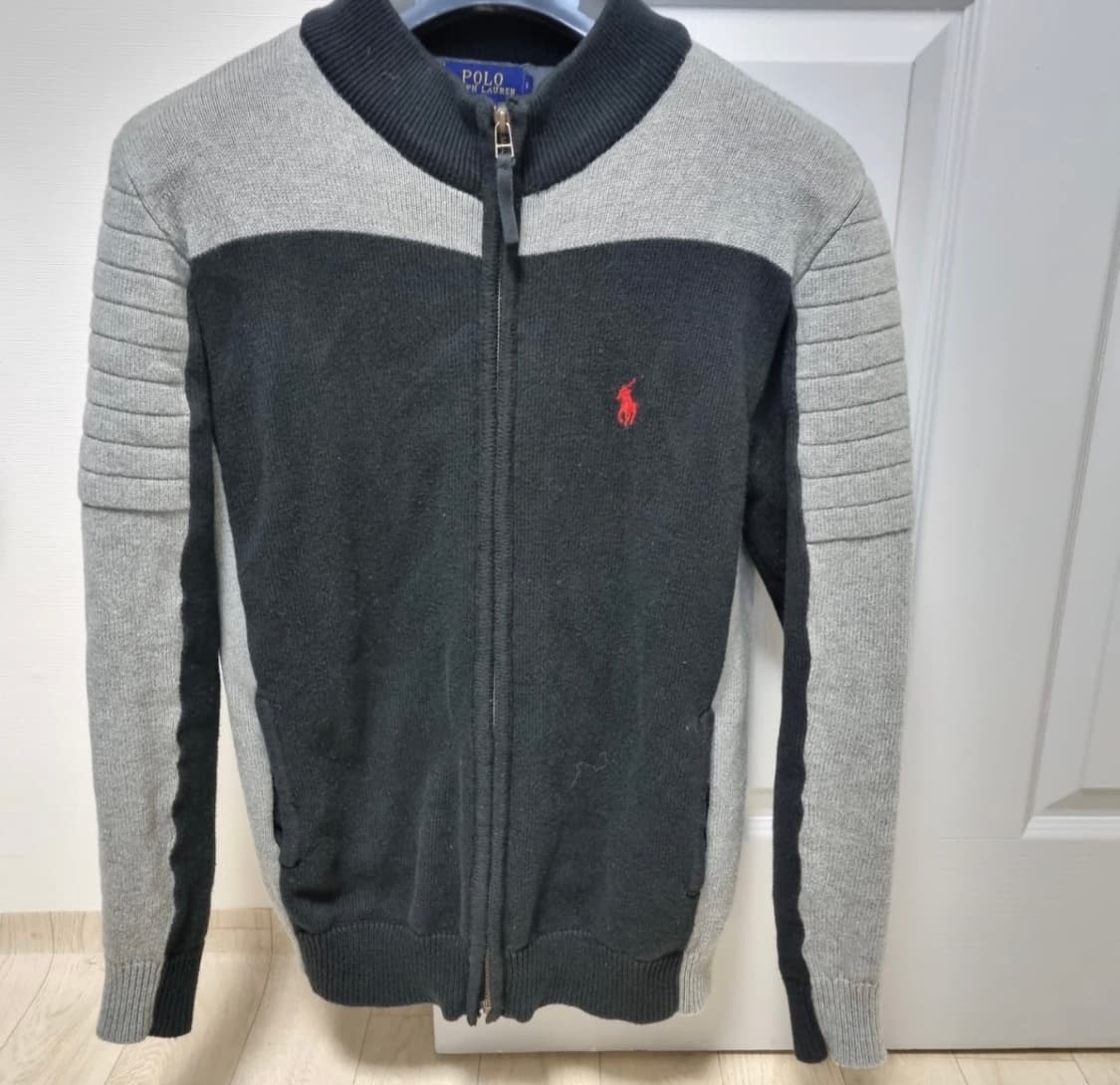 폴로 니트집업 상품이미지1
