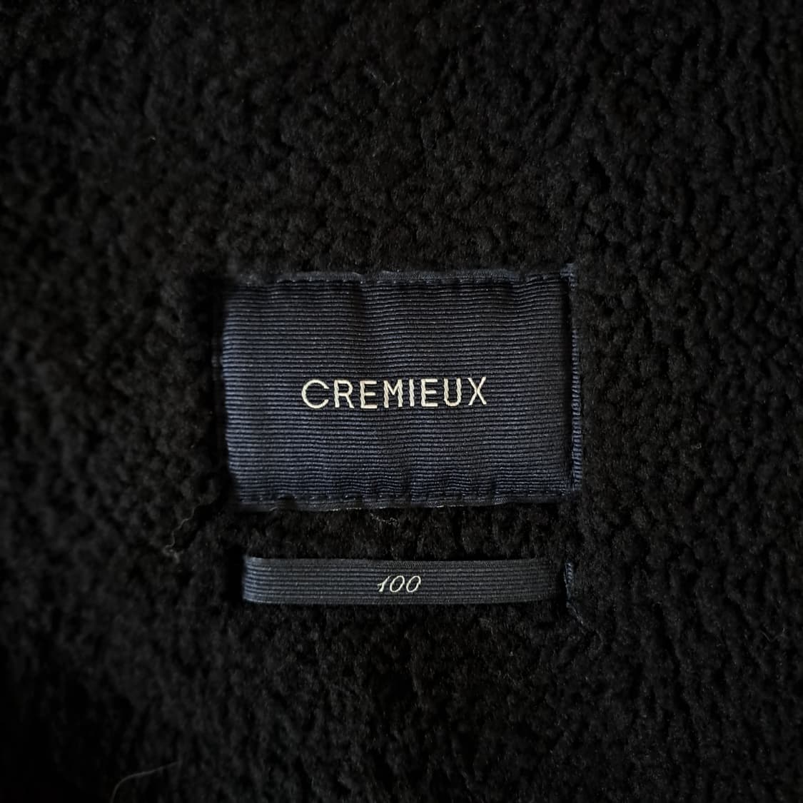 (택포) 다니엘크래뮤 양가죽 양털 블랙 무스탕 100 A912 상품이미지7