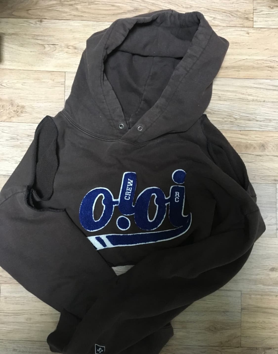 OIOI 오아이오아이 후드티 브라운 상품이미지1