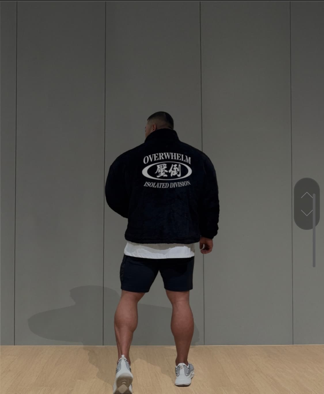 압도 빅로고 플리스 FREE 새상품  상품이미지3