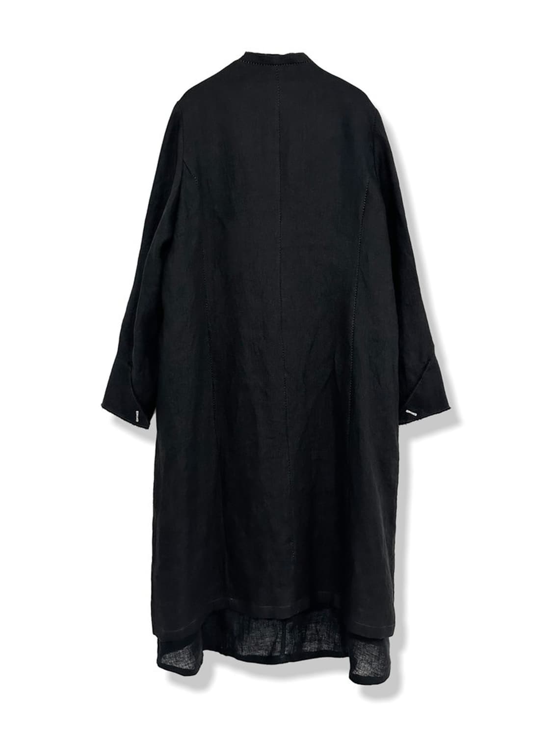 [48] san263-1 single breasted hemp coat 상품이미지7