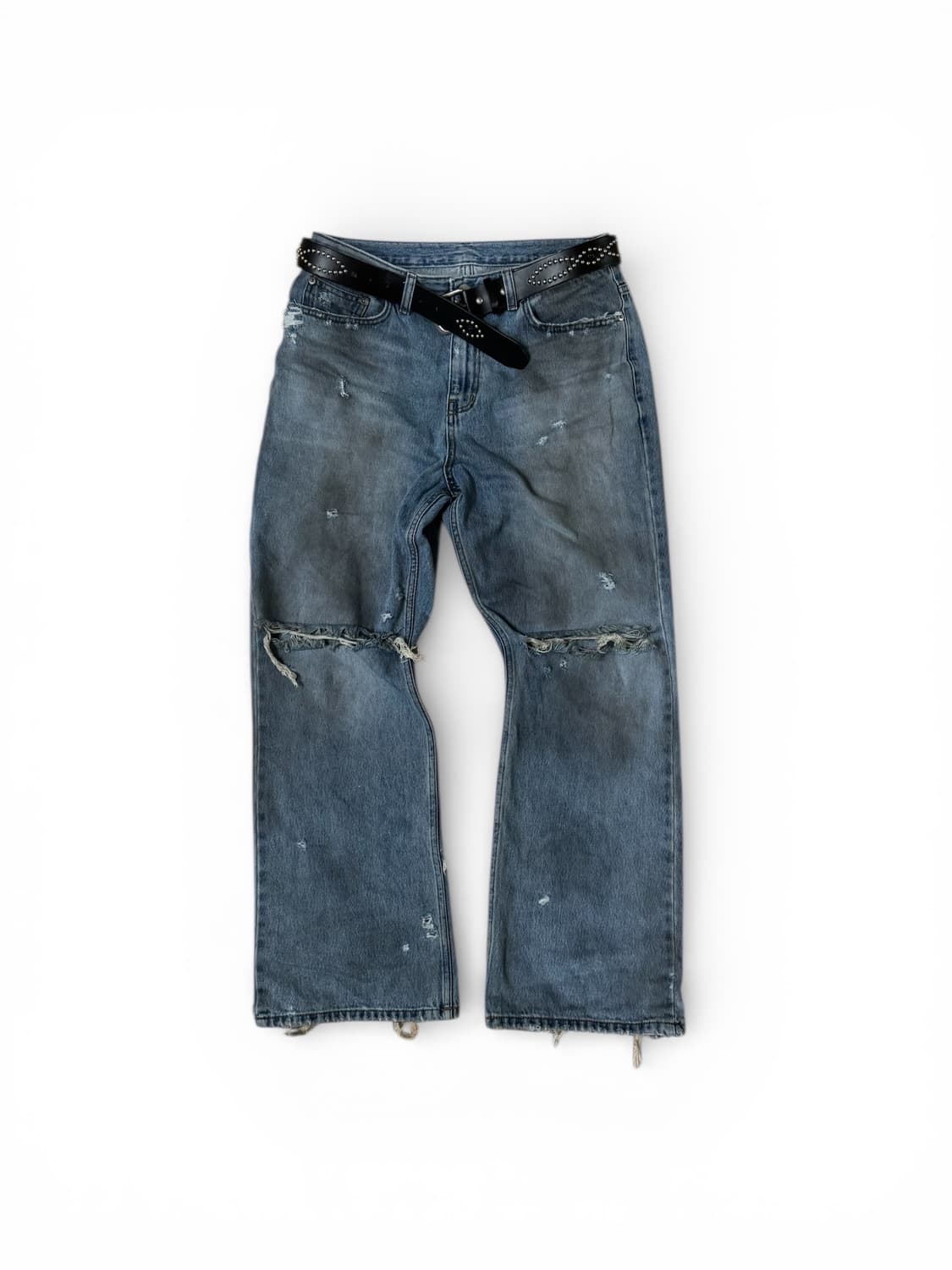 빈티지 더티 플레어진 상품이미지1