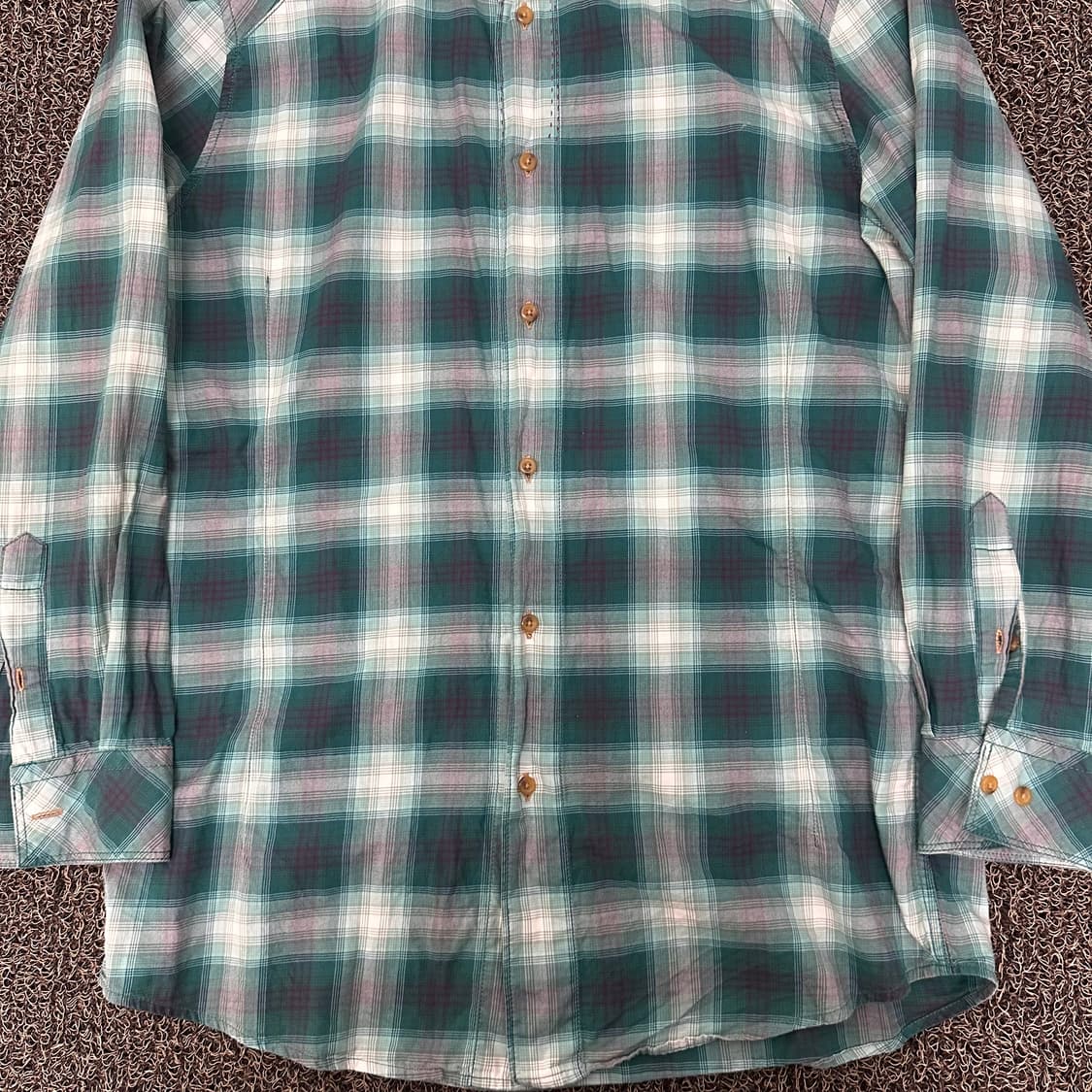 INTERMEZZO 인터메조 체크 남방 셔츠 105(XL) 상품이미지5