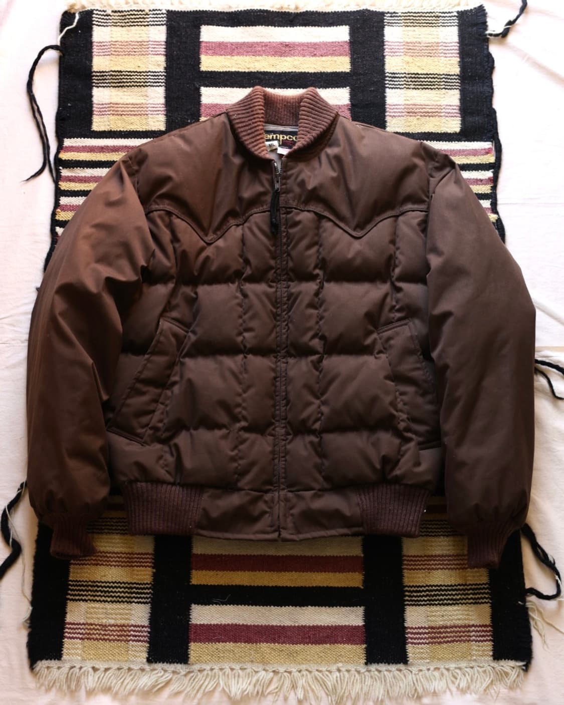 Tempco(템포) 70s 웨스턴 구스다운 자켓 상품이미지1