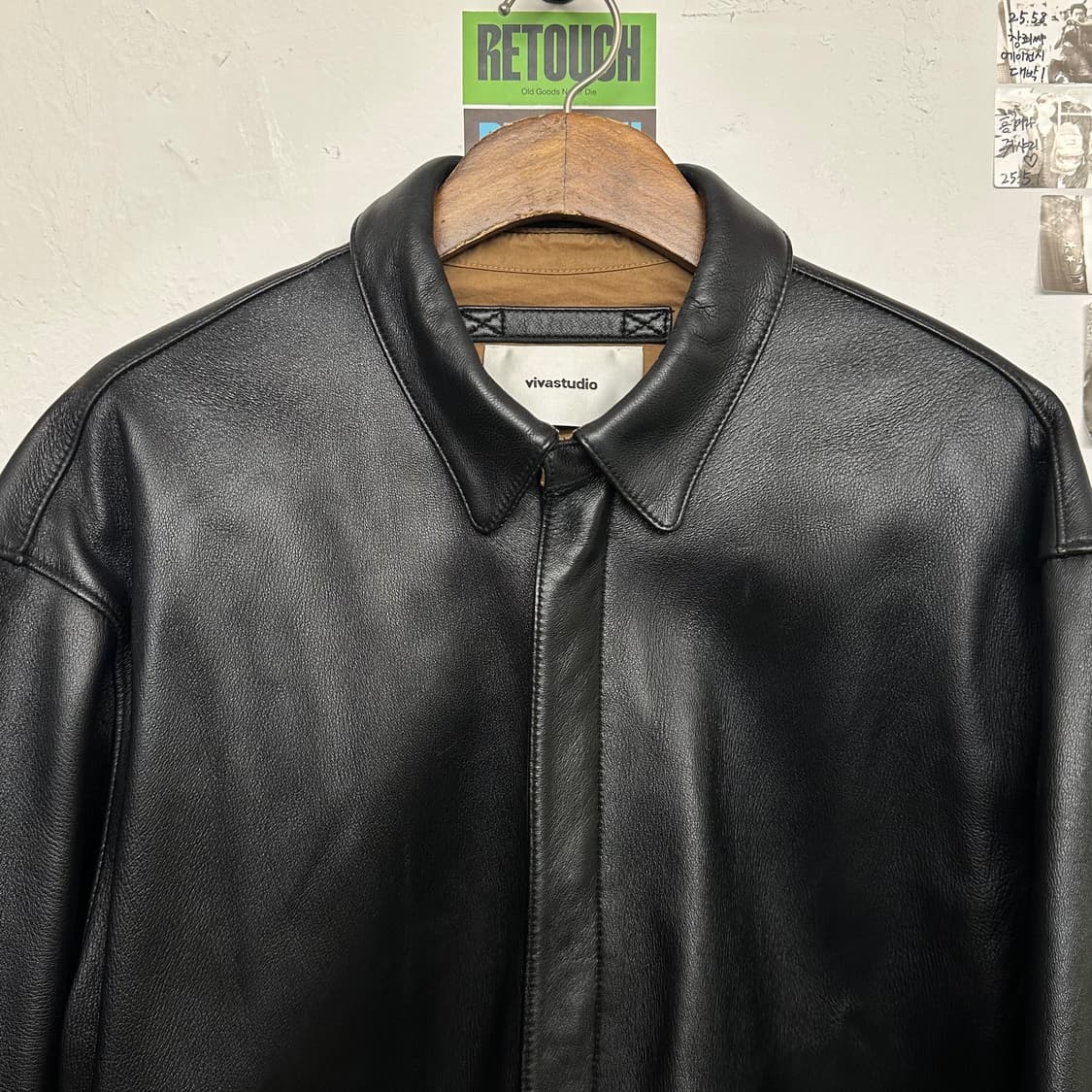 비바스튜디오 소가죽 A2 자켓 상품이미지2