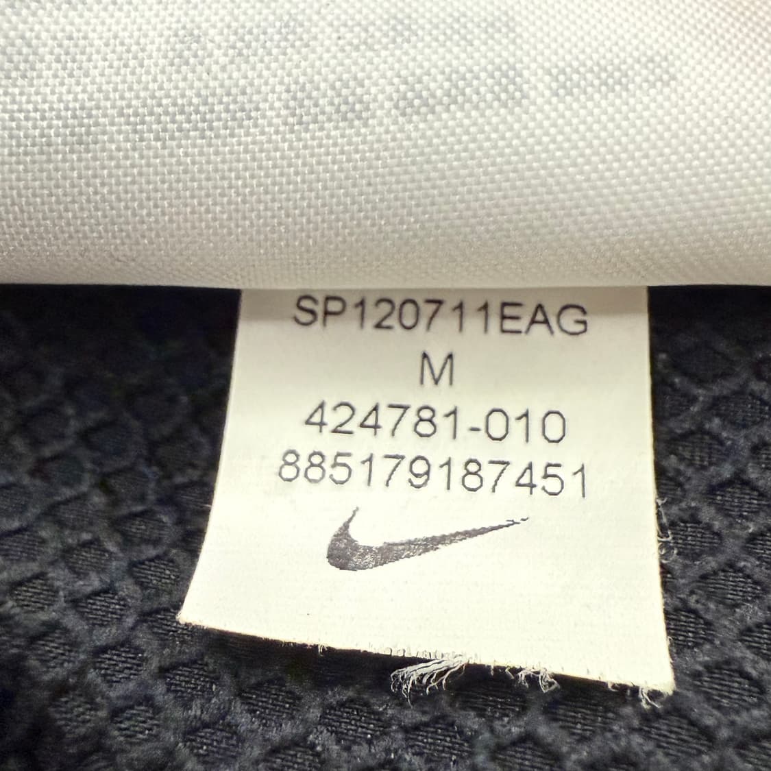 [정품/M] 나이키 블랙 레드 후드 바람막이 자켓 b19 상품이미지7