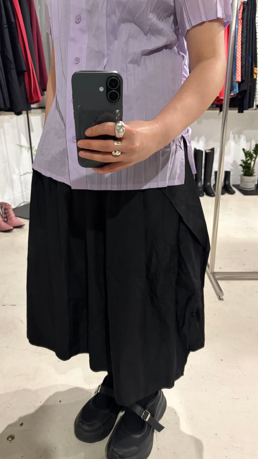 Gathered Ruffle Panel Skirt 상품이미지8