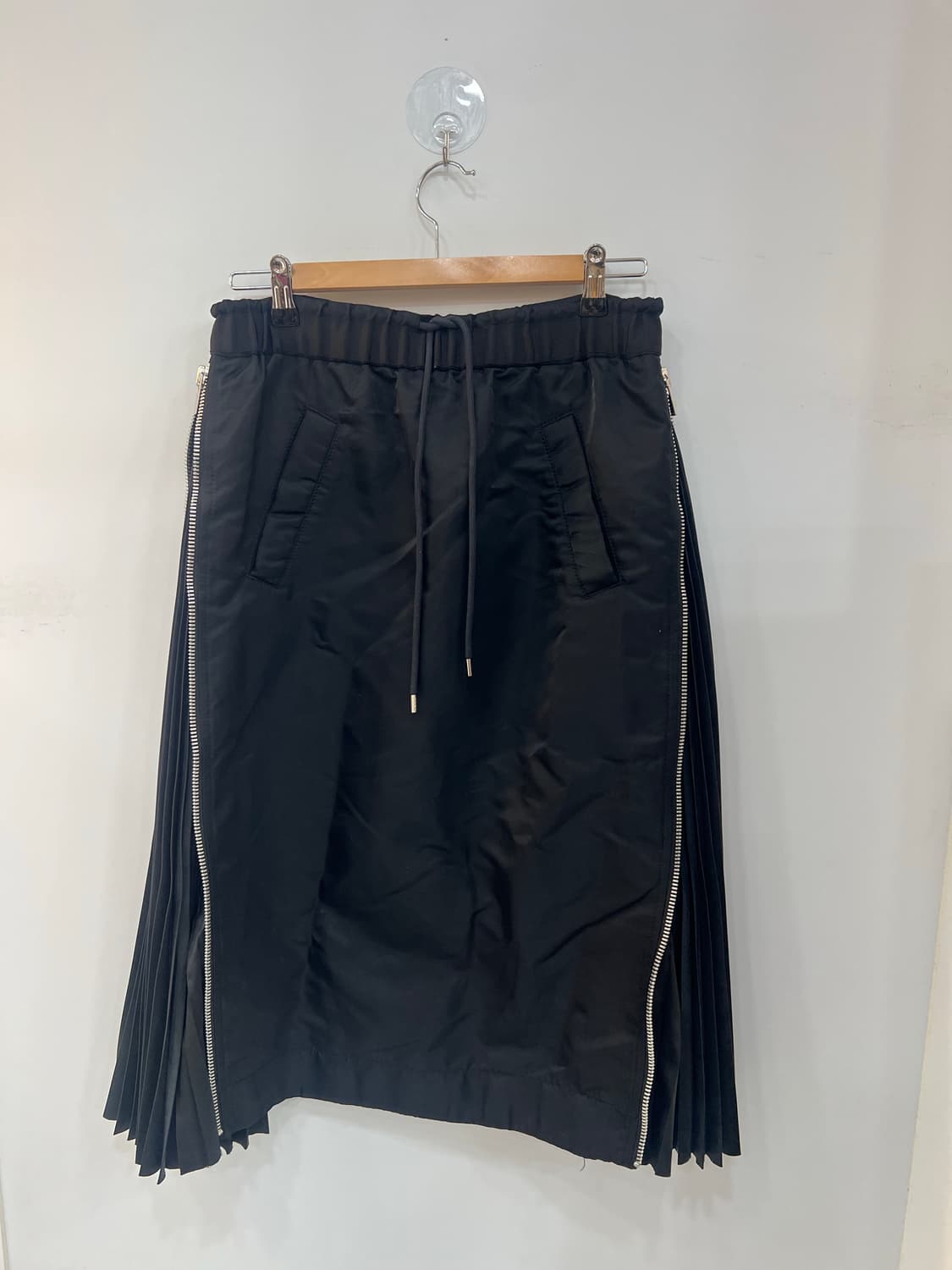 사카이 플리츠 믹스 스커트 상품이미지9