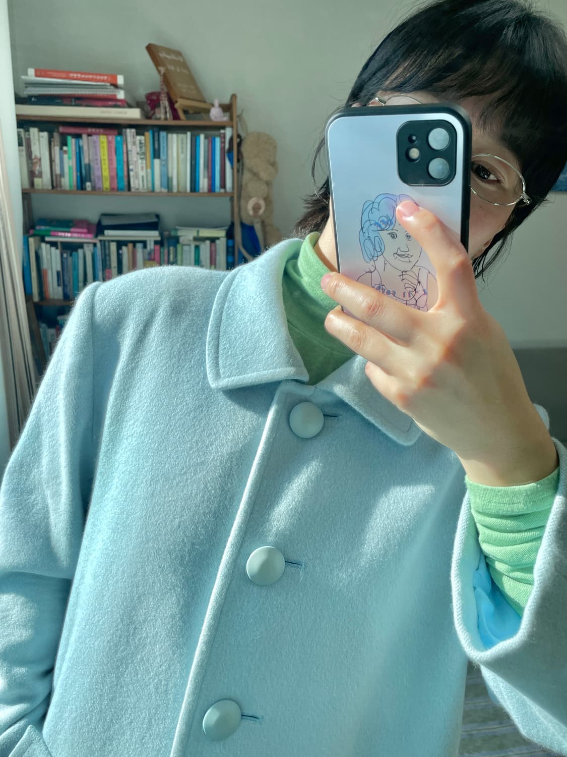 Macy club new york 모100 봄 코트 일본 빈티지 상품이미지3