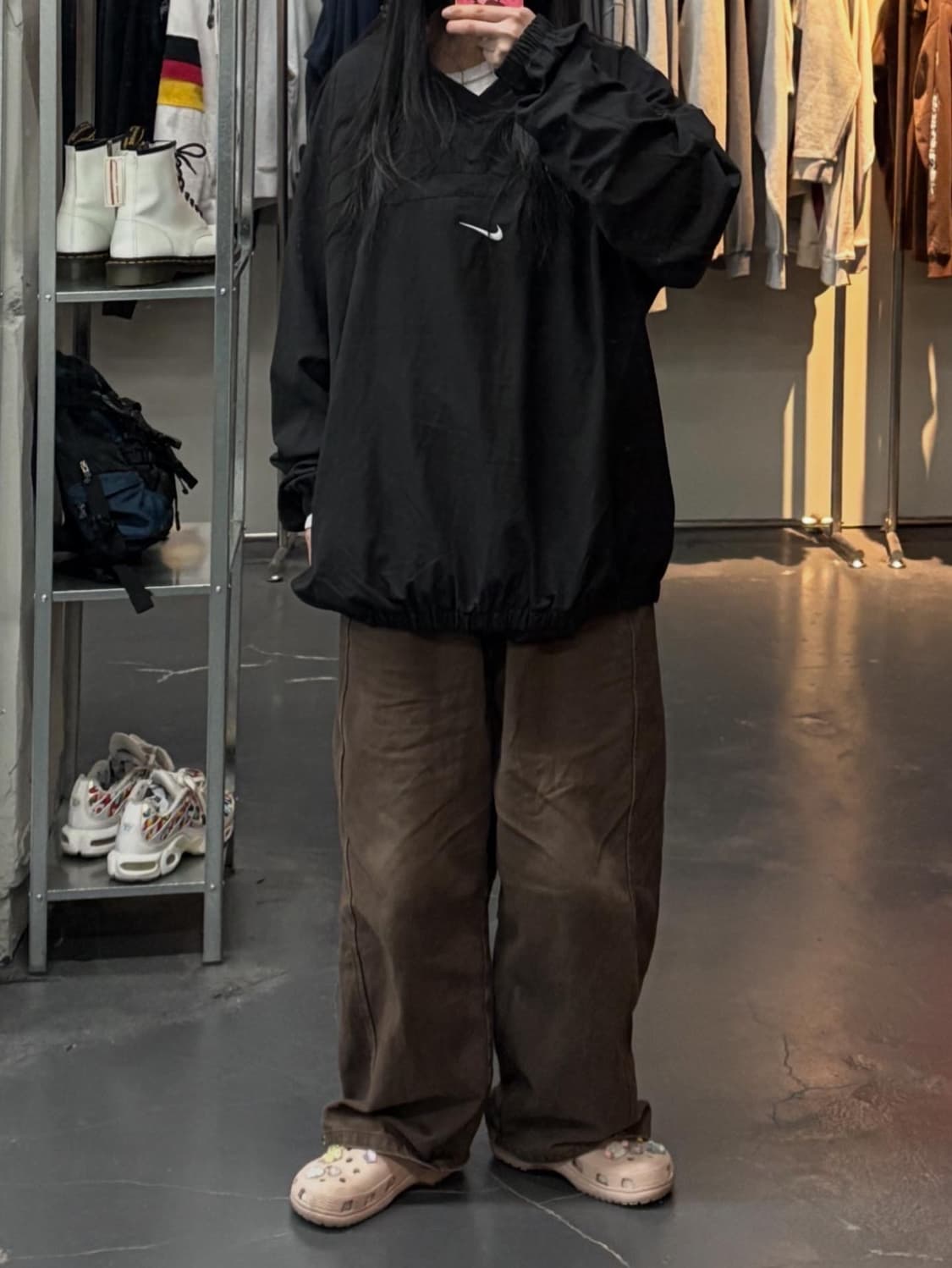 나이키 블랙 올드스쿨 웜업 A3222 상품이미지1