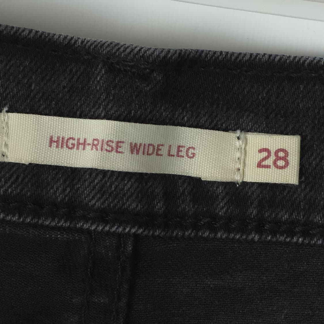 [28] 리바이스 하이라이즈 와이드핏 데님팬츠 상품이미지5