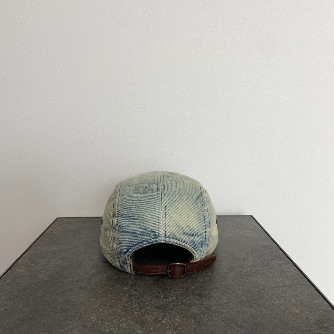 (OS) 슈프림 박스로고 캠프캡 모자 24SS 더티 인디고 데님 상품이미지4