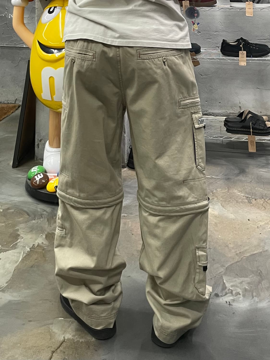 스릴러 컨버터블 와이드 카고팬츠 상품이미지9