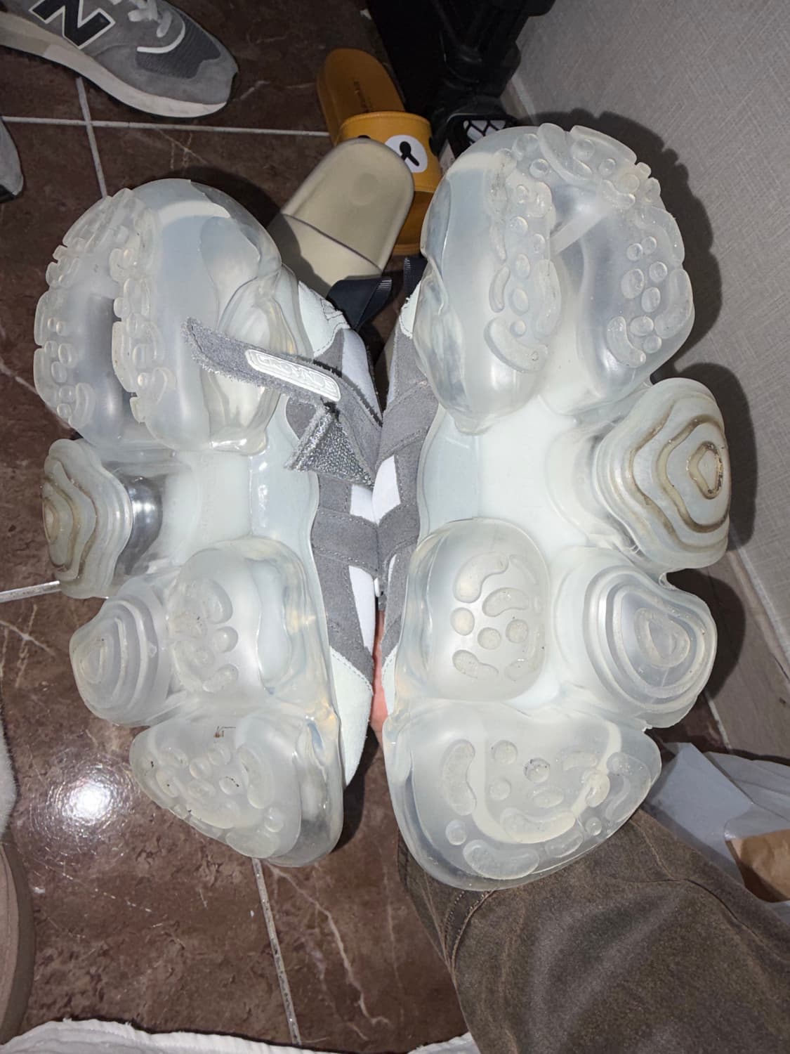 그라운즈 무피 메리제인 더블 화이트 그레이 상품이미지4