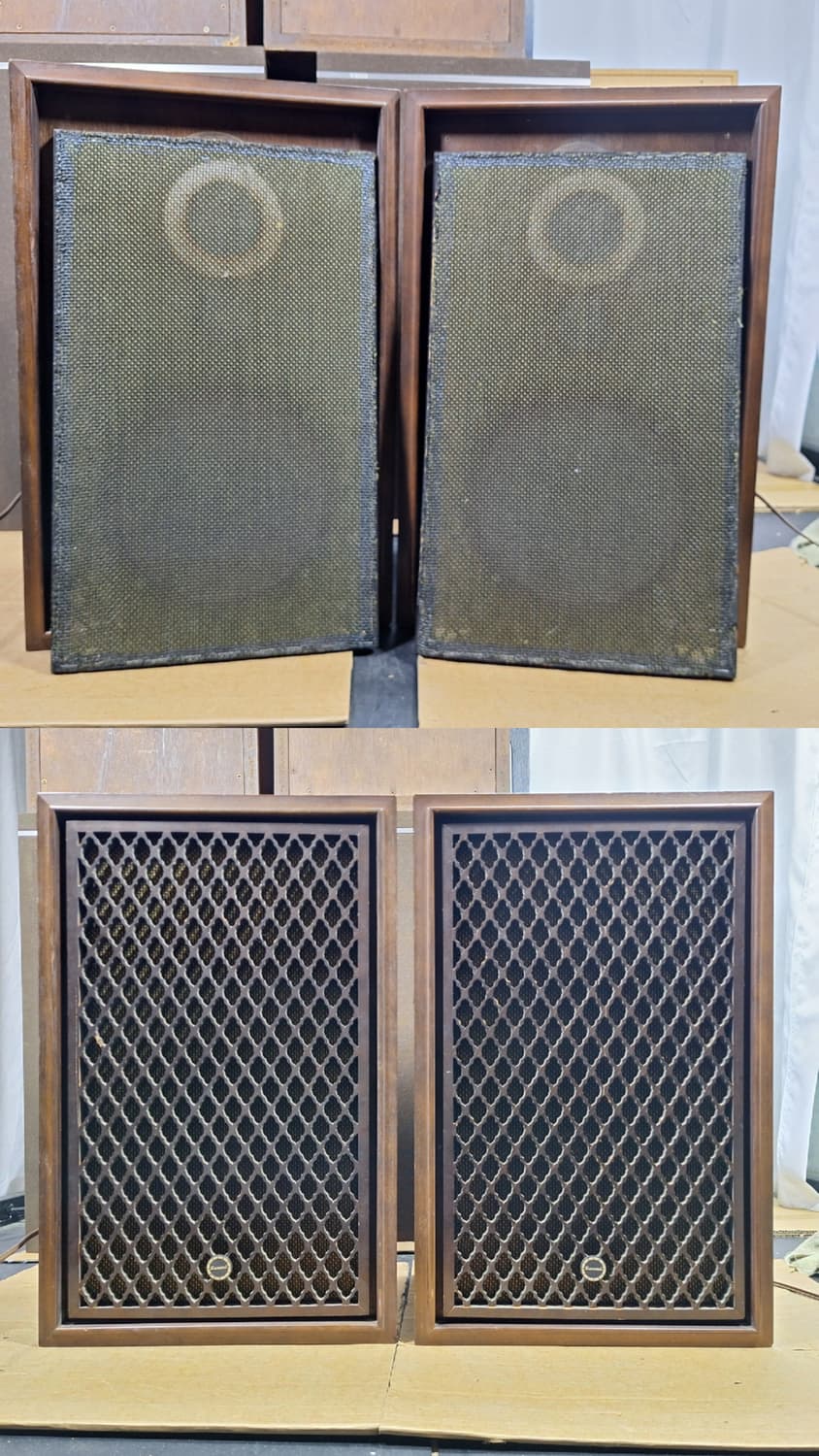SANSUI 산수이 SP-50 궤짝 빈티지 스피커 인테리어 카페 가게 상품이미지2