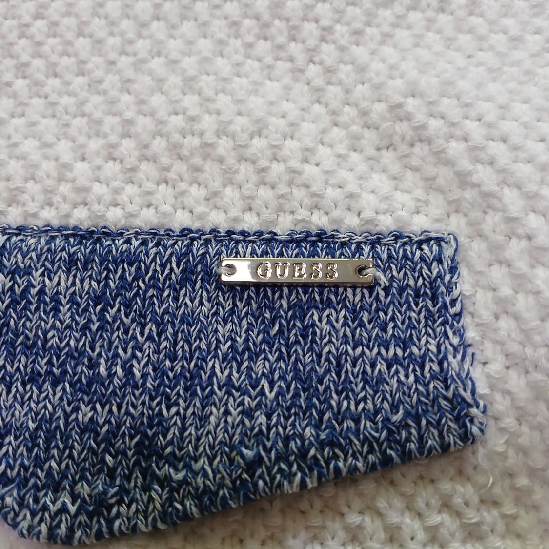 GUESS 게스 여성 니트 크롭 반팔 자켓 상품이미지2