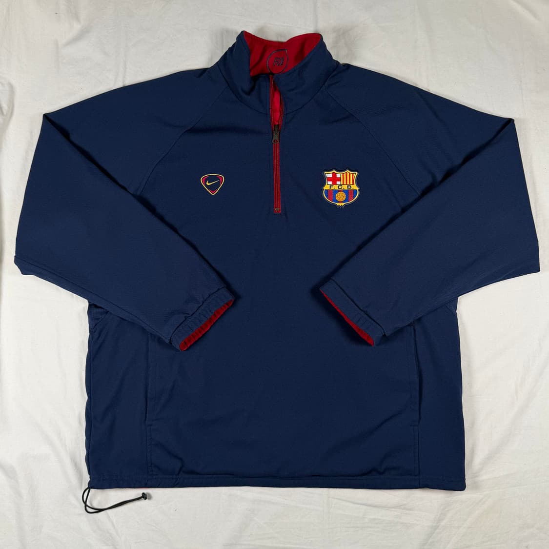00-01 나이키 바르셀로나 축구 리버시블 웜업 상품이미지1