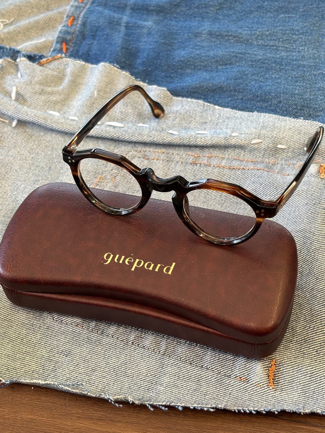 Guepard GP15 havana glasses 상품이미지4
