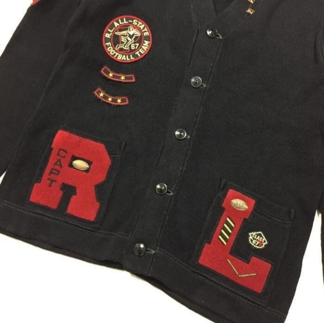 폴로 타이거 바시티 가디건 판매(M) 상품이미지3