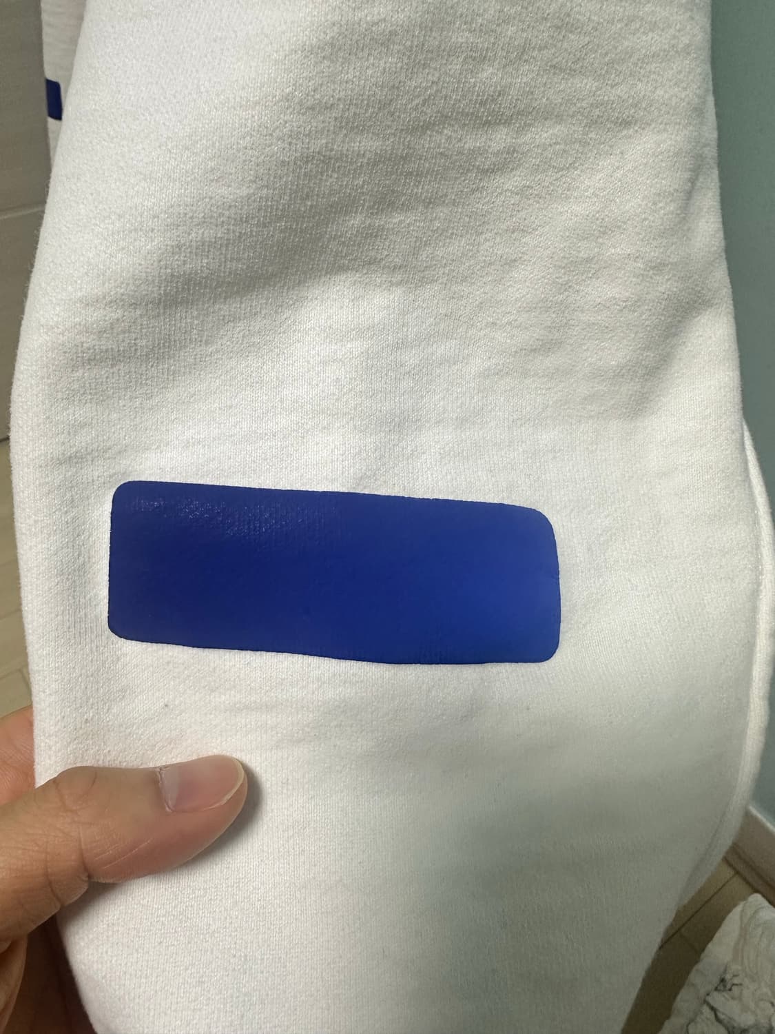 스톤아일랜드X슈프림 콜라보 화이트 리플렉티브 후드티 Xl 상품이미지8