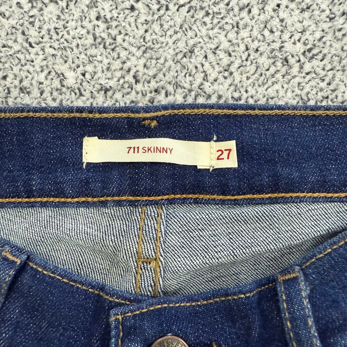 [W27 L32] 리바이스 711스키니 데님팬츠 0109T1 상품이미지4