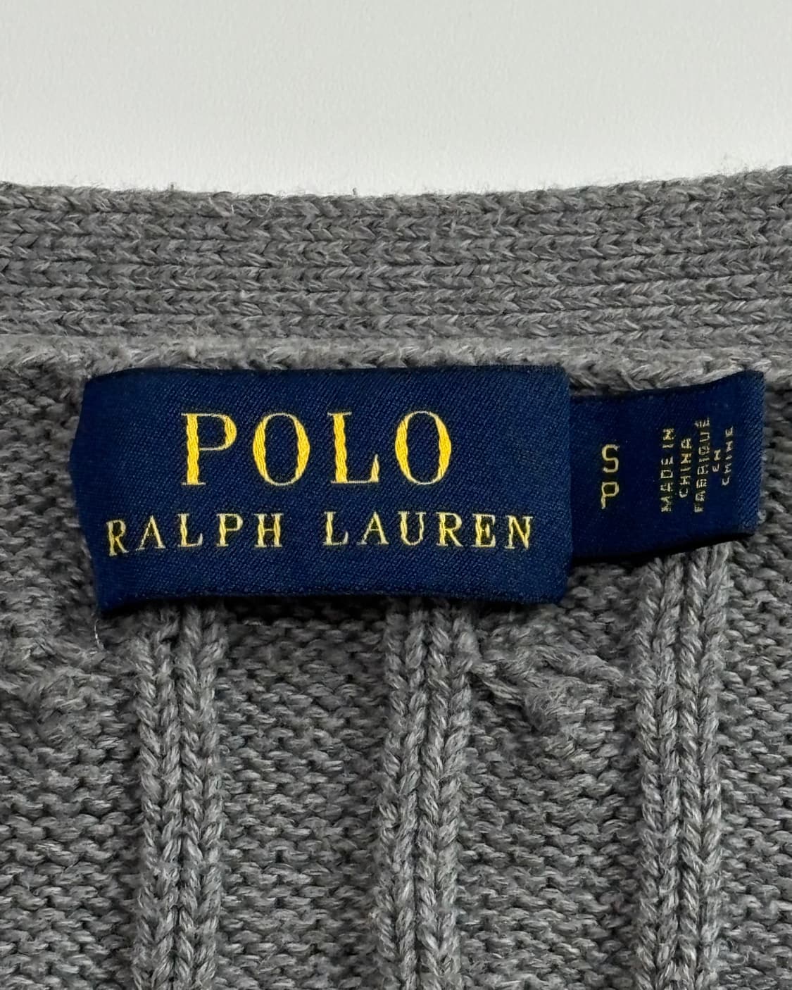 Polo 폴로 랄프로렌 신형 우먼 코튼 케이블 가디건 상품이미지7