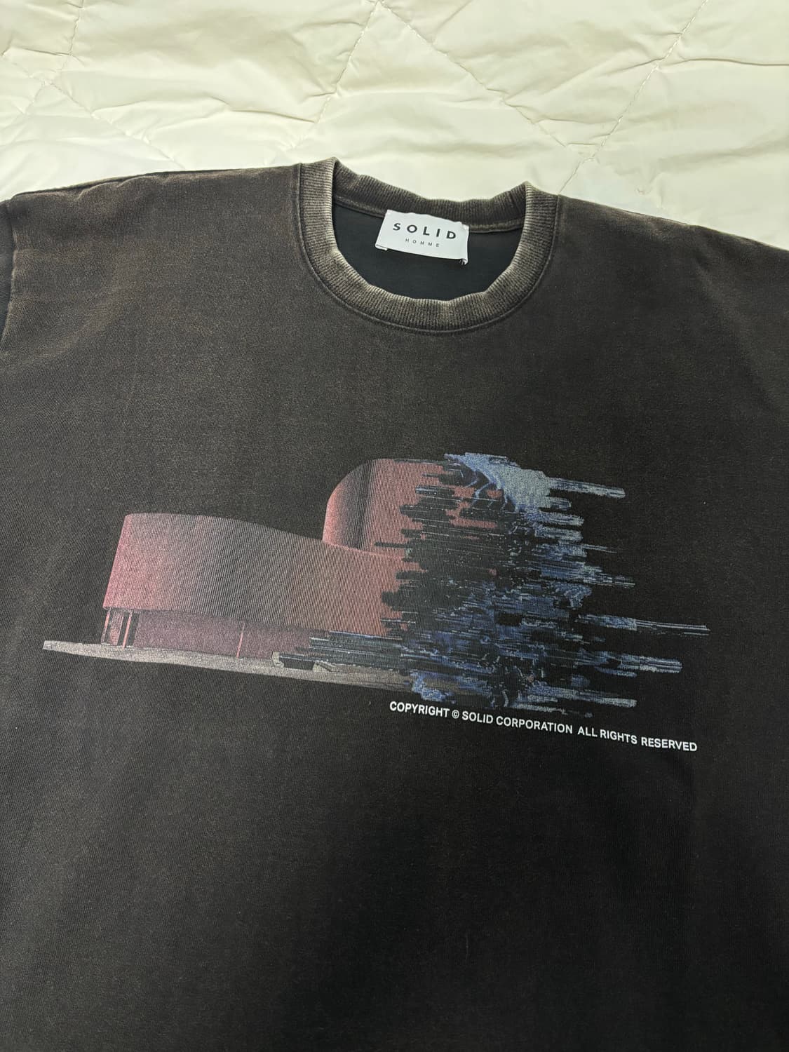 [50] 솔리드옴므 25ss 하우스 티셔츠 반팔 상품이미지2