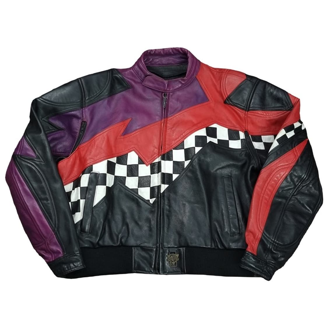 아메리칸빈티지 리얼 카우 레더 바이커 레이싱 가죽 자켓 M16558 상품이미지2