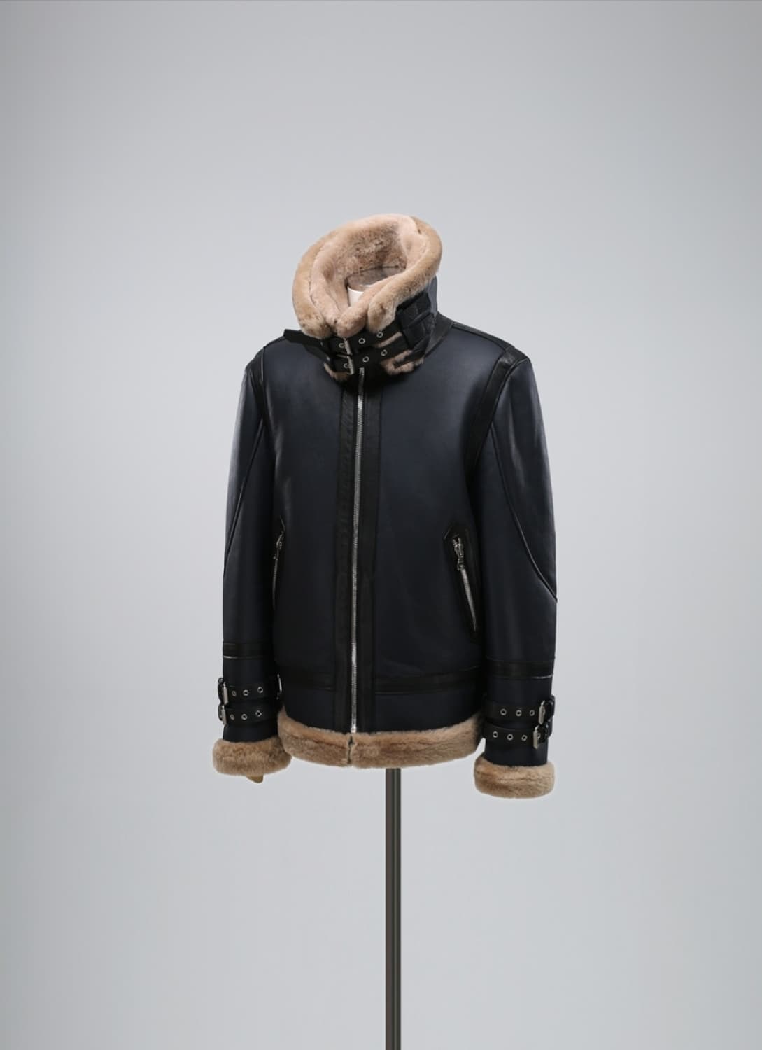 Real LambSkin - Double K Leather Mustang 상품이미지4