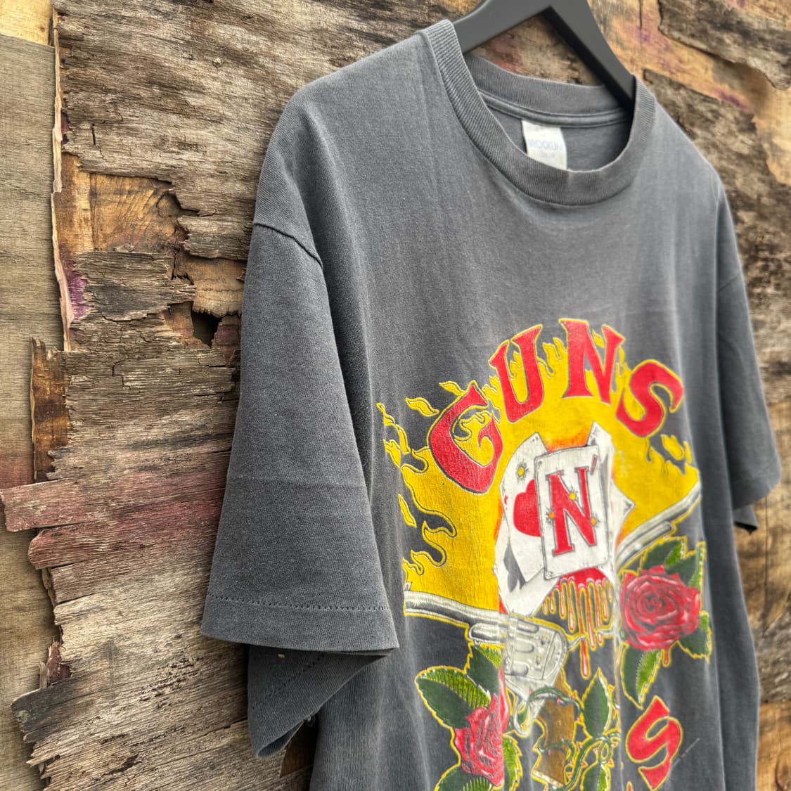 Smoke 빈티지 건즈앤로지스 1991 티셔츠 상품이미지5