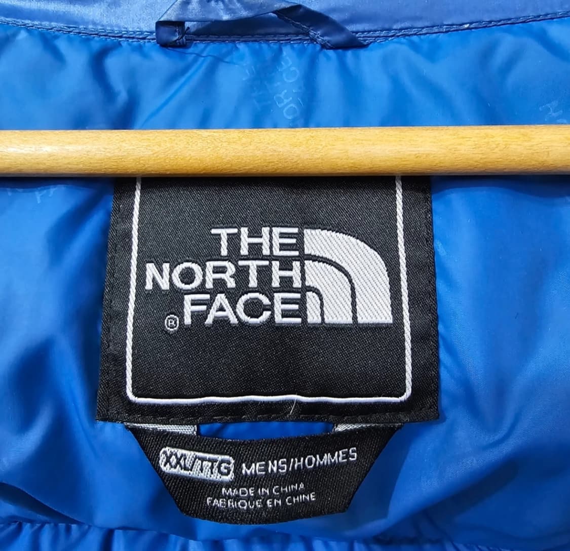 노스페이스 900필 구스다운 패딩 블루 110 상품이미지10