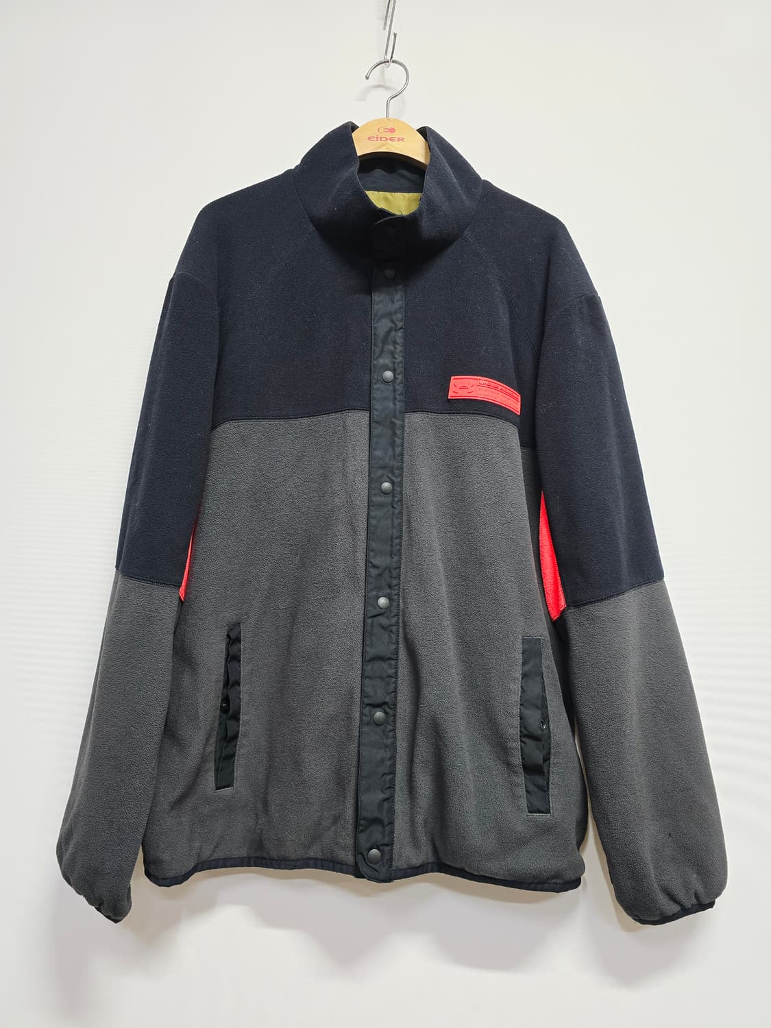 언더아머 양면 리버시블 블록 플리스 자켓 점퍼 상품이미지1