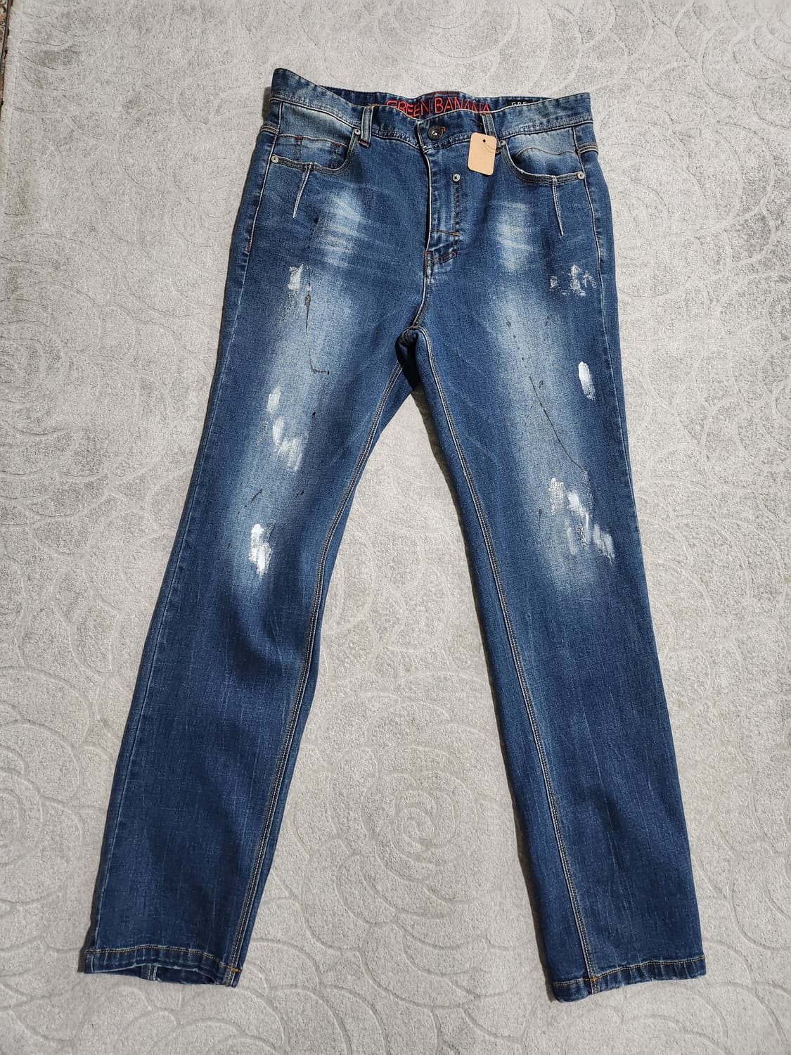 *그린바나나 빈티지 워싱 데님 팬츠 -34 상품이미지2