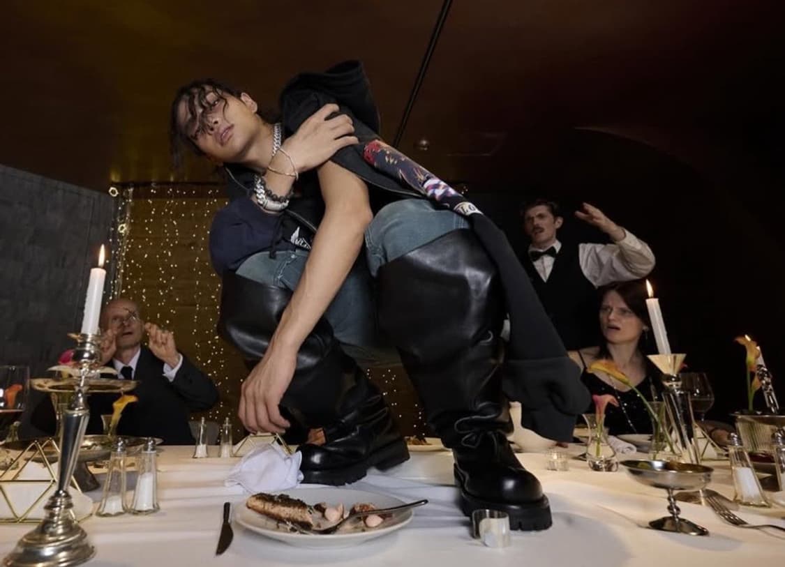 타잔착용 Protocol index THIGH HIGH BOOTS 상품이미지1