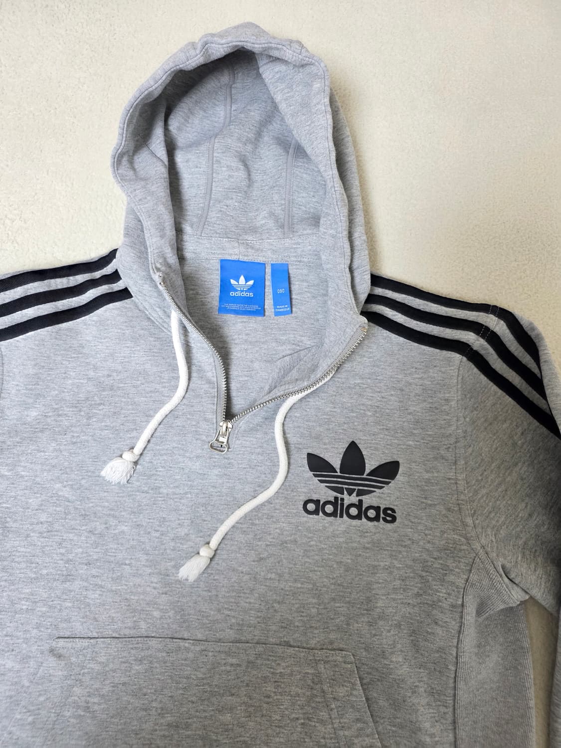 아디다스 후디 맨투맨 그레이 남.녀 90. M 상품이미지2