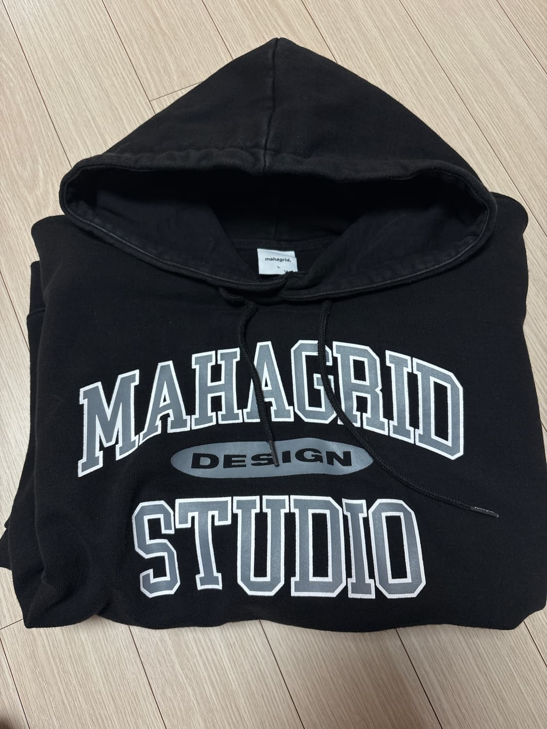 마하그리드 후드티 블랙 상품이미지1