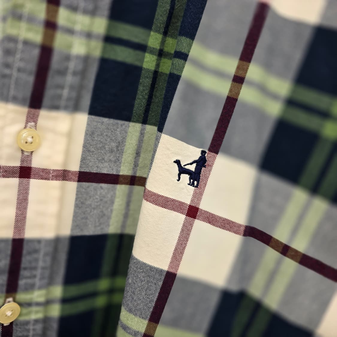 아메리칸 빈티지 감성 체크 셔츠 상품이미지4