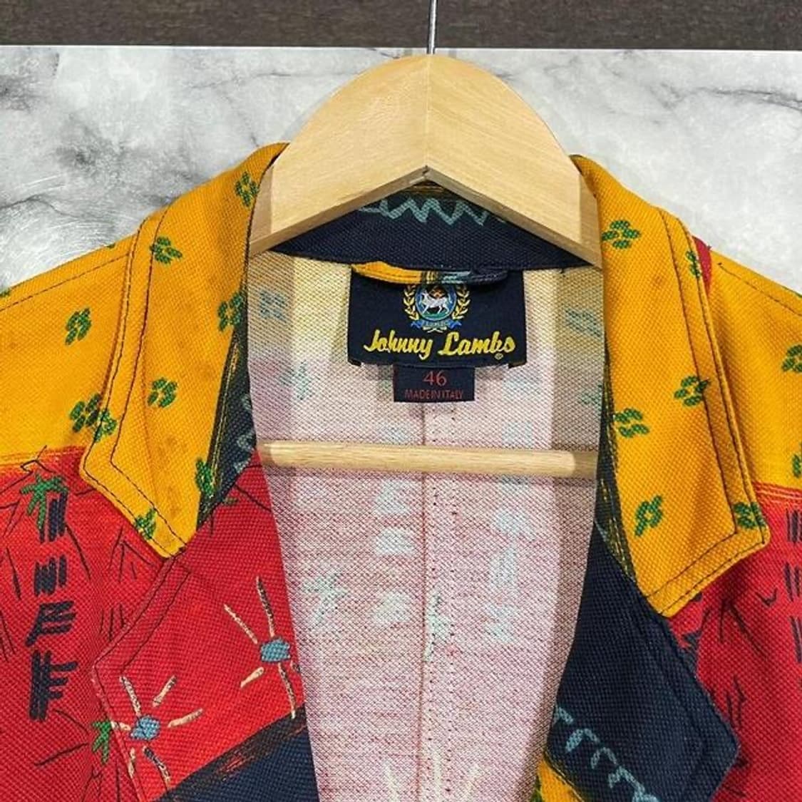 90s 조니 램스 린넨 히피 자켓 (M) 상품이미지6
